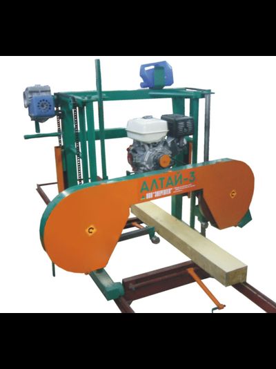 Пилорама бензиновая Триумф (700) Lifan-Пилорама ленточная Алтай-3 (700)с бензиновым двигателем Lifan 15л.с