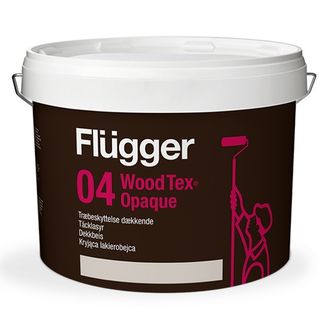 Краска Flügger 04 Wood Tex Opaque (98 Aqua, Täcklasyr)