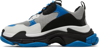 Balenciaga Triple S Sneaker Black Grey Blue