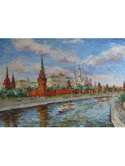 Пейзаж Москва. Речной трамвайчик Круглова Светлана