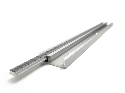 T-TRACK  с двумя пазами 19.3 мм + линейка (подвижная в пазу) 50 см.