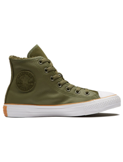 Converse Chuck Taylor All Star Green White 166126C зимние