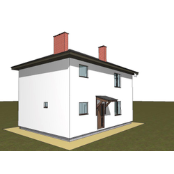 Двухэтажный дом с тремя спальнями 124м² (S32)