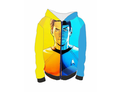 Толстовка на молнии с полной запечаткой Star Trek, Стартрек №20