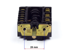 Переключатель режимов духовки Лысьва ПМ-16-4-32, 4 позиции