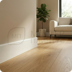 Плинтус МДФ TeckWood 80х10х2150 мм. Дуб лёд