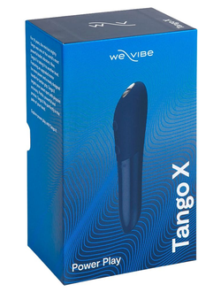 Синяя водонепроницаемая вибропуля We-Vibe Tango X Производитель: We-vibe, Канада