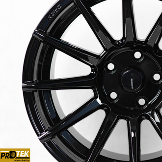 Комплект дисков R17 9,5J ET+25 5*114,3 Shogun RS-Z Черный (S136)
