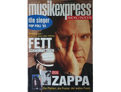 Musikexpress Sounds Magazine April 1994 Bjork, Enigma, Иностранные музыкальные журналы, Intpressshop