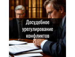 Досудебное урегулирование конфликтов