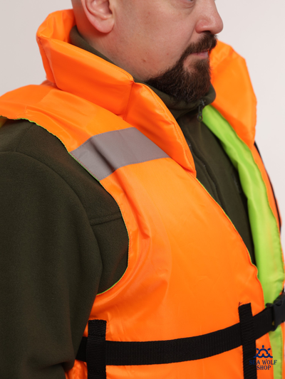 Жилет спасательный до 130кг БК "Каскад" ГОСТ