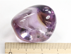 Аметрин, галтовка, Боливия (30*23*22 мм, 21,8 г) №38347