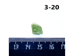 Хризолит натуральный (необр.) №3-20: 2,1г - 16*11*10мм