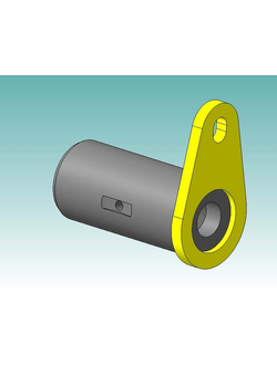 Ось ПЛ-70.40.030 D-50, тело L-100 (на втутрен.челюсть захвата)