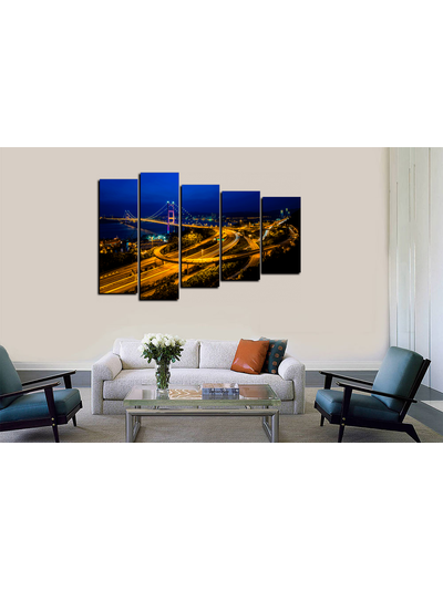 Модульная картина &quot;Грандиозная эстакада&quot;