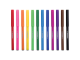 Фломастеры ЮНЛАНДИЯ 12 цветов, "УРОКИ РИСОВАНИЯ", вентилируемый колпачок, ПВХ, 151416, 12 наборов