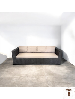 плетеное кресло люкс