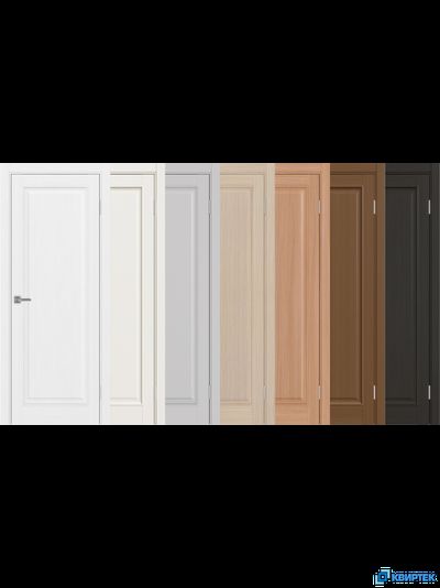 Межкомнатная царговая дверь экошпон Оптима Порте Тоскана 601.1 Багет купить в Челябинске | КВИРТЕК