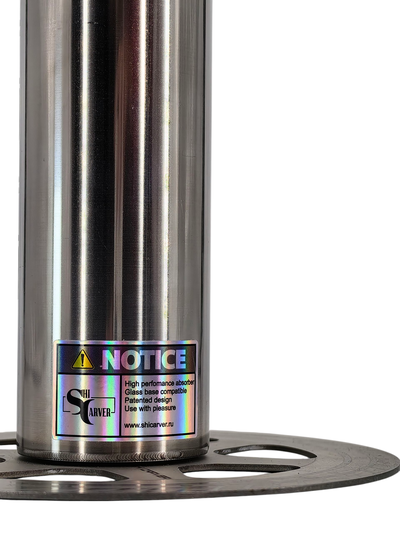 STATIC FINAL: NEON LIME | VIOLET  with METAL BASE