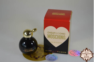 Moschino Cheap and Chic | Москино EDT парфюм миниатюра 4.9ml, интернет магазин парфюмерии