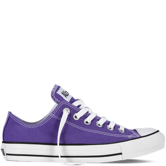 Кеды Converse All Star фиолетовые низкие 144808