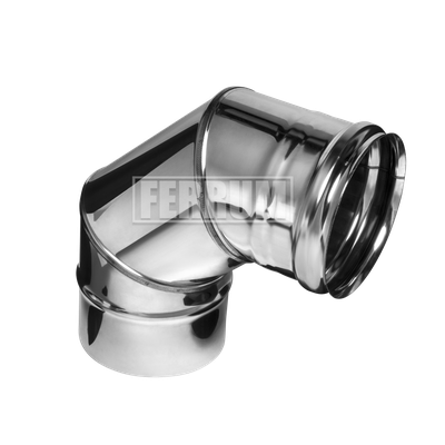 Колено угол 90° (430/0,8 мм) D110 Ferrum