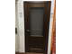 Межкомнатная дверь "Селена" античный орех (стекло)