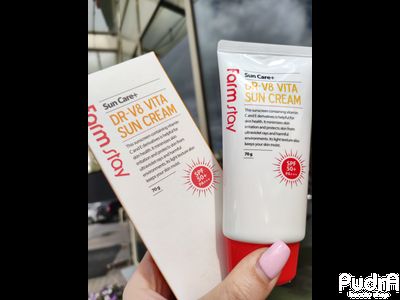 FARMSTAY Солнцезащитный крем для лица с витаминами DR-V8 VITA SUN CREAM SPF 50+ PA+++