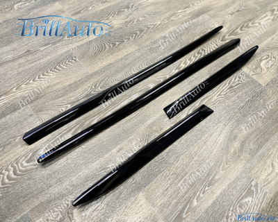 Молдинги Lexus LX 2016+ узкие черные