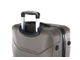 Пластиковый чемодан  Impreza Freedom коричневый размер M