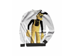 Свитшот 3Д Бенди и Чернильная машина №5