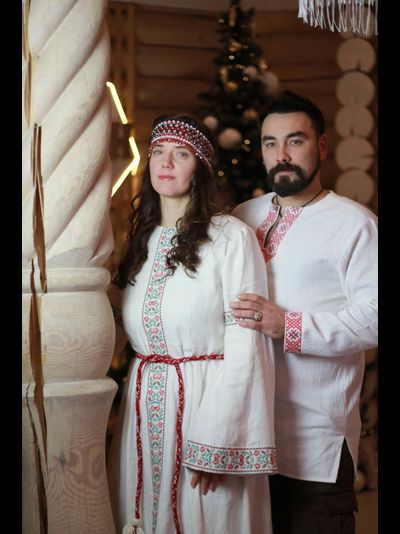 Рубашка Новгородка "Одал" и "Велес"