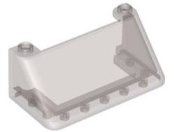 Windscreen 3 x 6 x 2, Trans-Brown (Old Trans-Black) (92583 / 4599456 / 6255921)