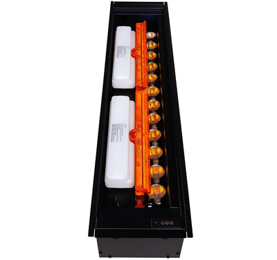 Линейный электроочаг Cassette 1000 Black Panel