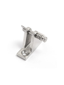 Кронштейн рамы тента палубный прямой Huifeng Rigging HF-303 60x37мм со стопорным штифтом из нержавеющей стали AISI316