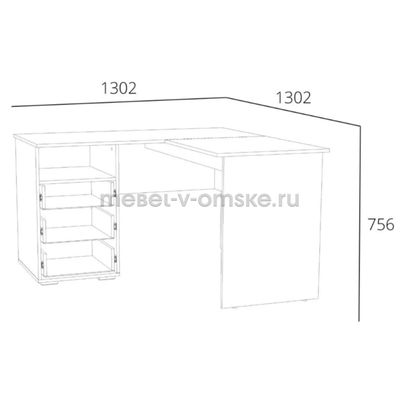 Стол письменный Банни-041.41 угловой