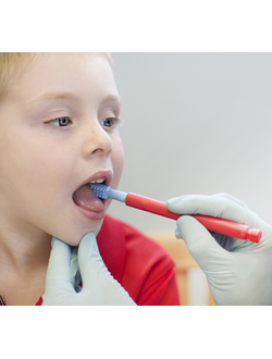 Электромассажер для логопедического массажа Z-Vibe пластиковый корпус