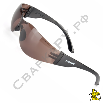 Очки солнцезащитные О15 Hammer Active Super МН (5-2.5) коричневый поликарбонат мягкий носоупор