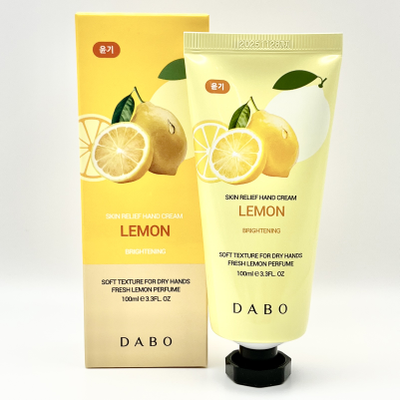 [DABO] Крем для рук с экстрактом лимона. Skin Relief Hand Cream Lemon, 100 мл