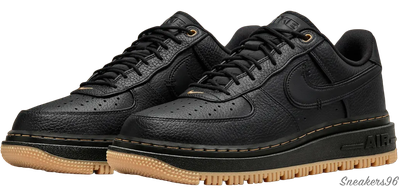 Nike Force 1 low Lux Black/Черные Мужские (41-45)