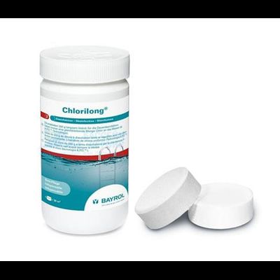 Хлорилонг (ChloriLong) 200, медленный хлор таблетки 200 г , Bayrol,  1кг