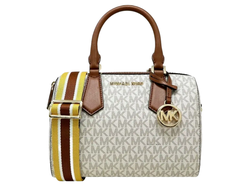 Сумка Michael Kors Hayes White Brown