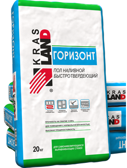Пол наливной Горизонт «Krasland» 20 кг
