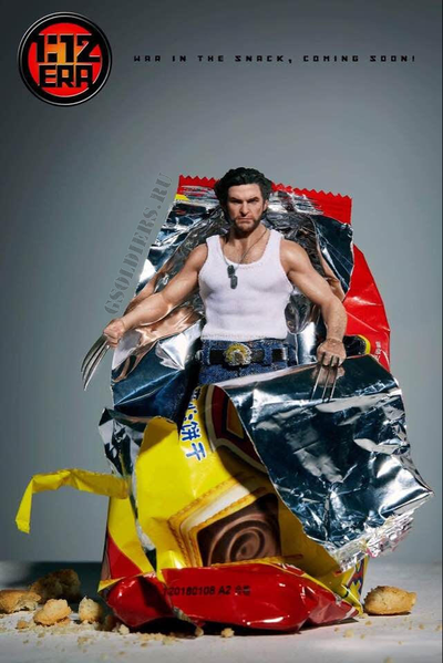 Росомаха, Логан, Люди Икс, Марвел фигурка 1/12 The Wolfman, Wolverine, Logan, X-Men,  Marvel (EA001)