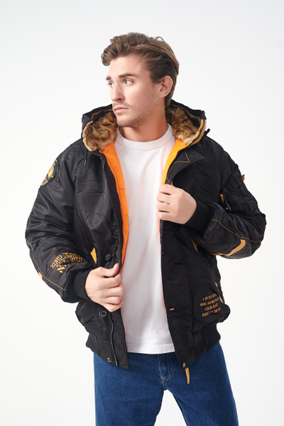 Куртка N2B INSTRUCTOR BLACK/ORANGE
