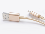 Кабель Xiaomi Metal с USB на USB Type-C (золотистый) 100см