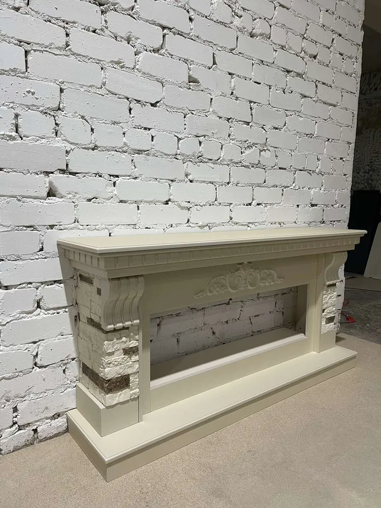 Линейный электрический камин Дублин (портал)