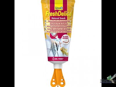 Tetra FreshDelica Bloodworms Rot Muckenlarven (желе мотыль)  80г