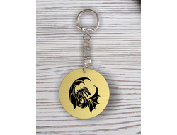 Брелок с гравировкой год Дракона №8