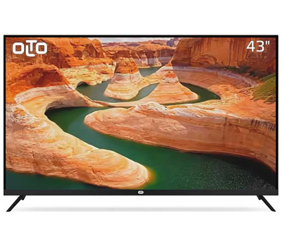 Телевизор OLTO 43ST30U  43"  4K  Smart TV  Черный